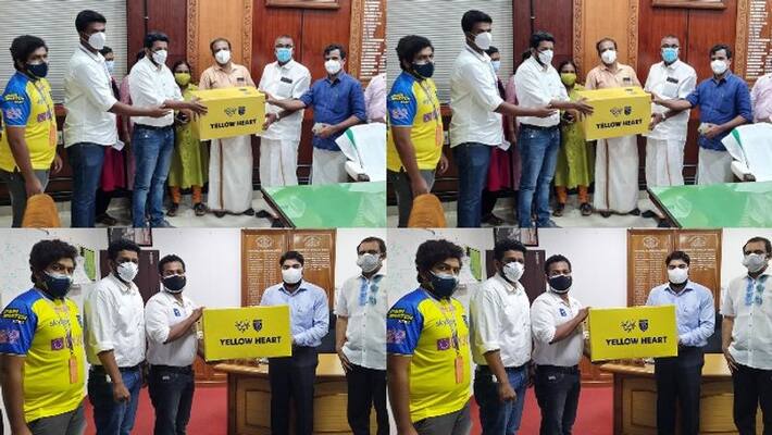 covid resistance kerala blasters fc donates 10000 numbers n95 masks to state government covid resistance kerala blasters fc donates 10000 numbers n95 masks to state government