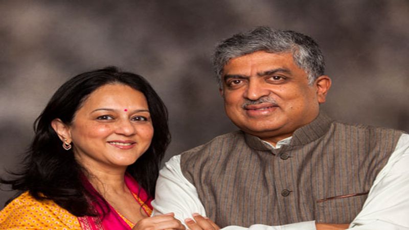 150 करोड़ से ज्यादा दान कर चुकी हैं, रोहिणी
भारत के सबसे बड़े दानियों में नंदन नीलकेणी की पत्नी रोहिणी दूसरे नंबर पर रही हैं। एक इंटरव्यू के दौरान उन्होंने बताया था, कि वे 150 करोड़ रुपये दान कर चुकी हैं।