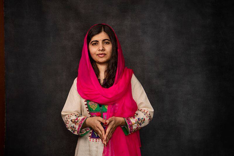 Malala Yousafzai as vogue magazine cover