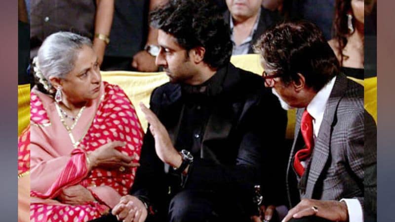 Amitabh bachchan once kissed jaya bachchan in public during presence of Abhishek BRD