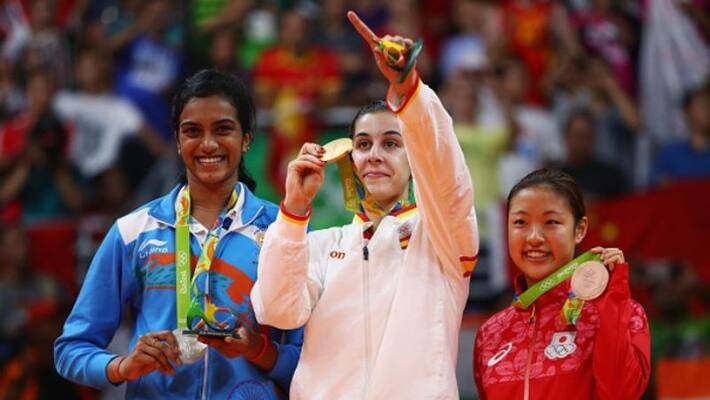 Tokyo 2020 PV Sindhu wishes speedy recovery to Carolina Marin Tokyo 2020 PV Sindhu wishes speedy recovery to Carolina Marin