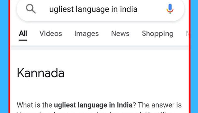 Is this the worst language in India? Google publicly apologizes at midnight.