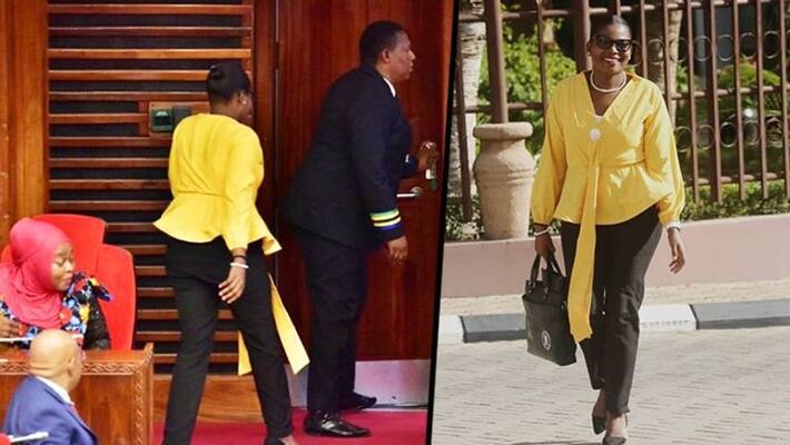 Tanzanian MP ousted from Parliament for wearing tight-fitting trousers, women MPs demand apology-dnm Tanzanian MP ousted from Parliament for wearing tight-fitting trousers, women MPs demand apology-dnm