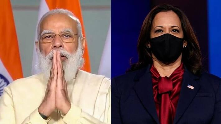 PM Modi, Kamala Harris speak over the phone before US sends vaccines for India-VPN PM Modi, Kamala Harris speak over the phone before US sends vaccines for India-VPN