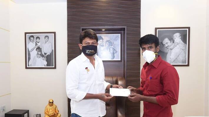 Actor soori donates Rs 10 lakh for corona relief work Actor soori donates Rs 10 lakh for corona relief work