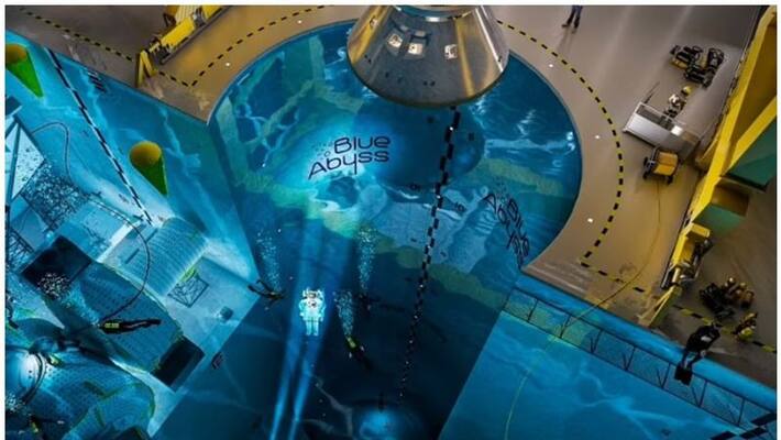 Worlds deepest POOL measuring 164 feet down is being built in Cornwall Worlds deepest POOL measuring 164 feet down is being built in Cornwall