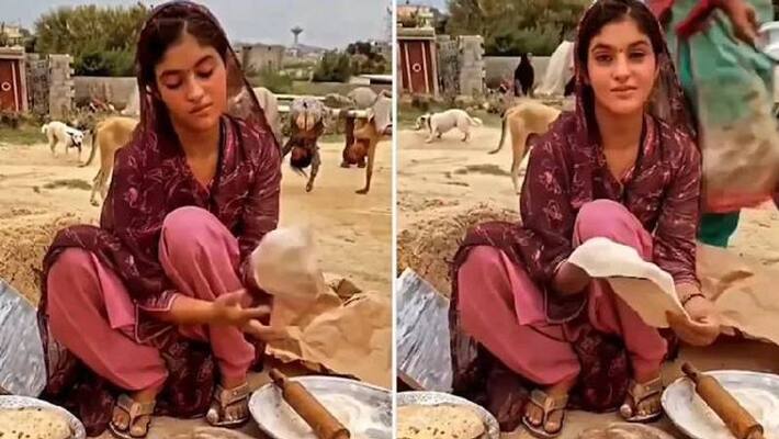 video of a young girl making rotis is crazy viral with 2 million views video of a young girl making rotis is crazy viral with 2 million views