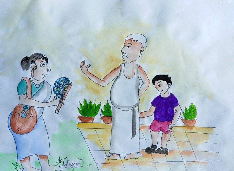 katha parayum kaalam kids novel by Saga james part 3