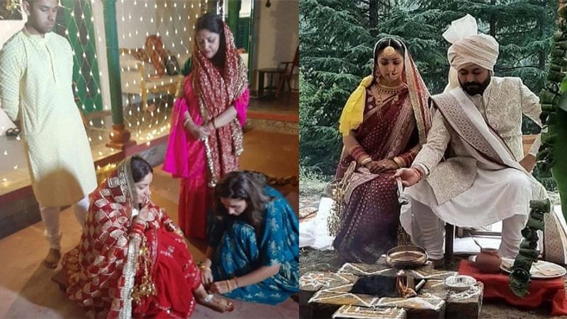 यामी ने फोटो शेयर की उसमें उन्होंने कैप्शन लिखने से पहले पर्शियन कवि रूमी की पंक्तियों को शेयर करते हुए लिखा- तुम्हारी रोशनी के साथ, मैंने प्यार करना सीखा। उन्होंने आगे लिखा- हमने इस खास मौके को अपने करीबियों और परिवार के साथ सेलिब्रेट किया। हम आज दोस्ती और प्यार की एक नई शुरुआत कर रहे हैं, ऐसे में आप सभी के प्यार और शुभकामनाओं की जरूरत है। प्यार- यामी और आदित्य।
