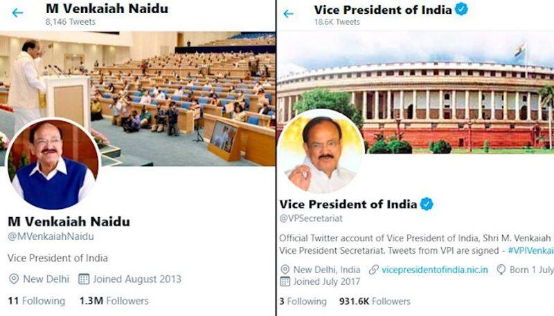 Twitter removes blue verified badge from Vice President Venkaiah Naidu's personal account-dnm
