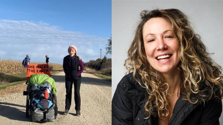 women travels around 14 countries in 6 years travelling by foot women travels around 14 countries in 6 years travelling by foot