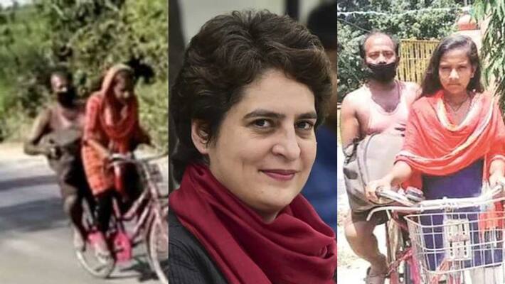 Priyanka Gandhi takes responsibility of study expanse of jyoti kumari who famous in the name of cycle girl from bihar Priyanka Gandhi takes responsibility of study expanse of jyoti kumari who famous in the name of cycle girl from bihar