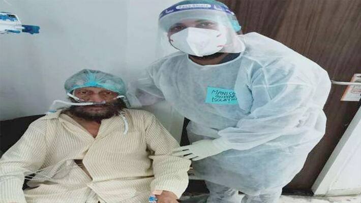 Milkha Singh Health Update: COVID-19 positive Flying Sikh photo is shared, hospital says- better and being closely monitored dva Milkha Singh Health Update: COVID-19 positive Flying Sikh photo is shared, hospital says- better and being closely monitored dva