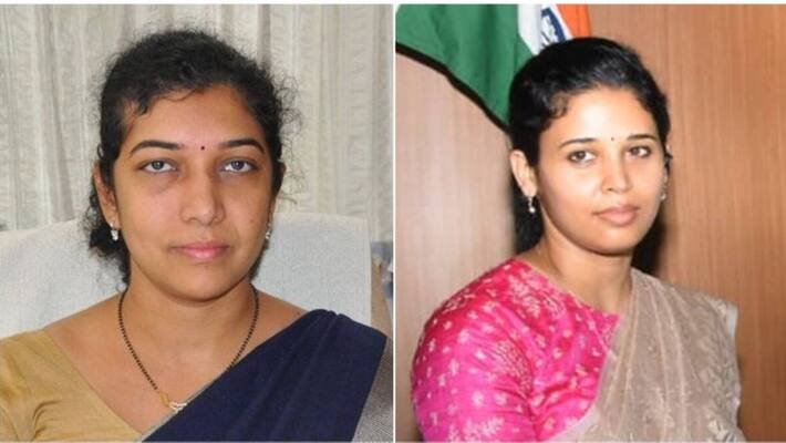 Karnataka govt transfers 2 IAS officers after public feud Karnataka govt transfers 2 IAS officers after public feud