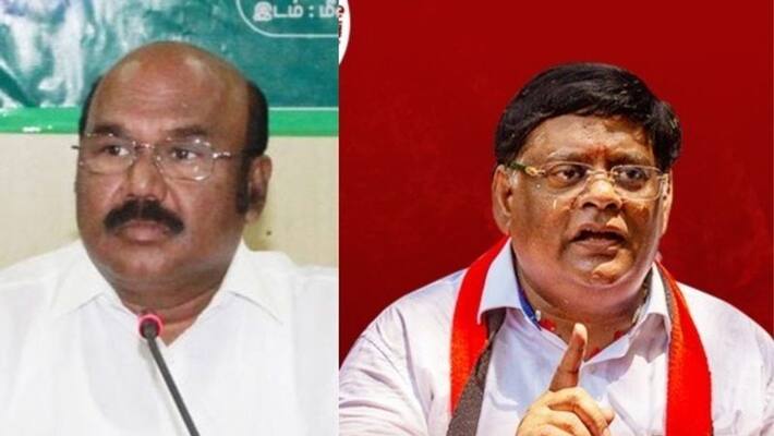 Former Minister Jayakumar has mike mania and media allergy ... Rayapuram MLA Teasing .. Former Minister Jayakumar has mike mania and media allergy ... Rayapuram MLA Teasing ..
