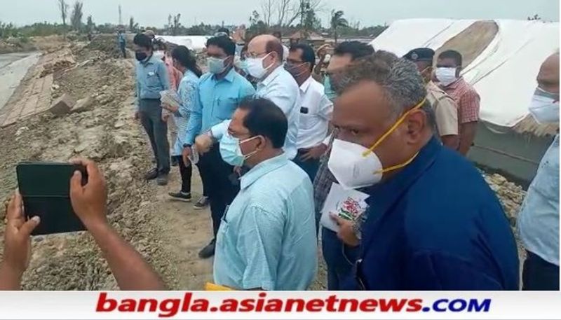 সোমবার থেকে তিন দিনের সফরে তাঁরা ঘুরে দেখছেন দিঘা, পাথরপ্রতিমা, গোসাবা সহ ইয়স বিধ্বস্ত এলাকগুলি।