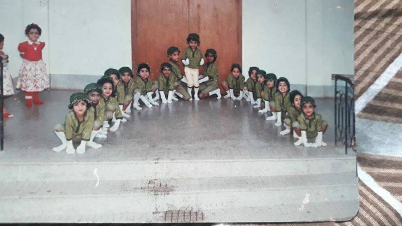 Rakshit Shettys adorable childhood photo from his school dance performance is a rare treat to his fans dpl