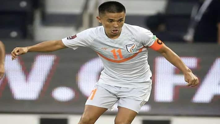 indian football skipper sunil chhetri breaks brazil legend pele's record as india enter in saff championships finals indian football skipper sunil chhetri breaks brazil legend pele's record as india enter in saff championships finals