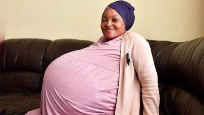 10 children in one delivery ... play put by a pregnant woman ... action taken by the police ..! 10 children in one delivery ... play put by a pregnant woman ... action taken by the police ..!