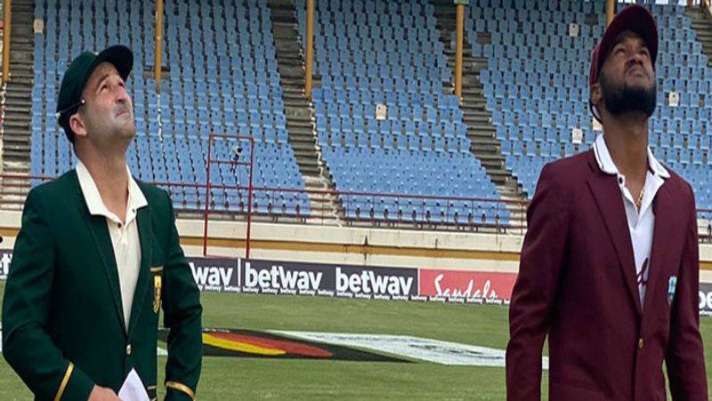south africa is set to innings win in first test against west indies