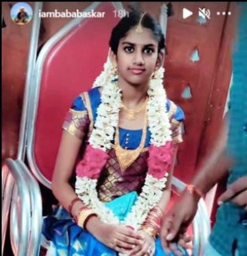 இது குறித்த வீடியோ ஒன்றை, இன்ஸ்டாகிராம் ஸ்டோரியில் பாபா பாஸ்கர் வெளியிட அது வைரலாக பார்க்கப்பட்டு வருகிறது.