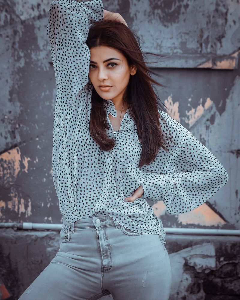 Kajal aagarwal clebrate this festive season with husband and teachers 50 viral photo