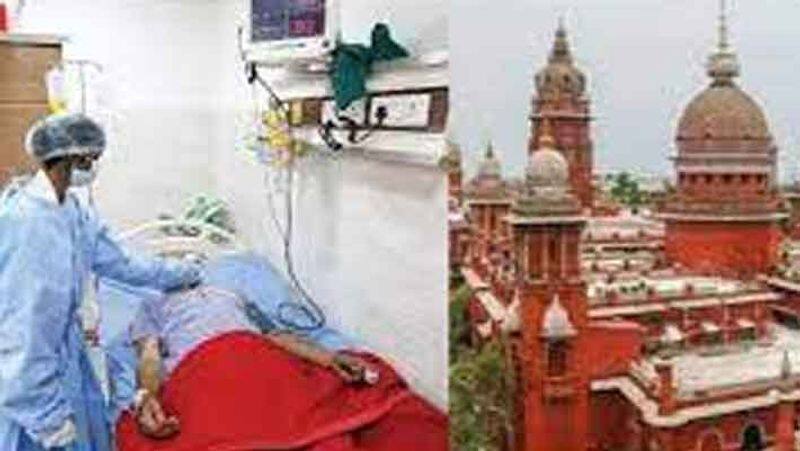 High court order to puducherry govt for clear private hospital corona treatment payment