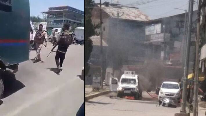Jammu and Kashmir: Terrorists attack a joint team of police and CRPF at naka in Arampora kpa Jammu and Kashmir: Terrorists attack a joint team of police and CRPF at naka in Arampora kpa