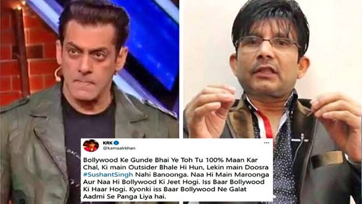 KRK and Salman Khan Dispute on Radhe kpg KRK and Salman Khan Dispute on Radhe kpg
