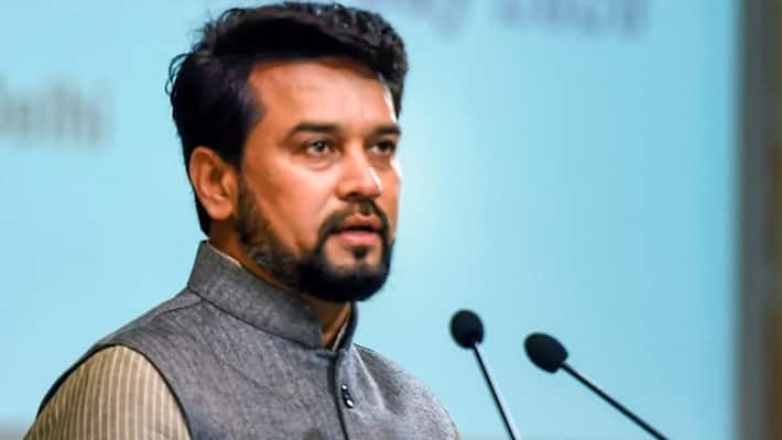 anurag thakur replied on West Bengal FM Amit Mitra claim over Nirmala Sitharaman in GST counsil KPp anurag thakur replied on West Bengal FM Amit Mitra claim over Nirmala Sitharaman in GST counsil KPp
