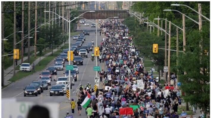 Thousands march in support of Muslim family killed in Canada Thousands march in support of Muslim family killed in Canada