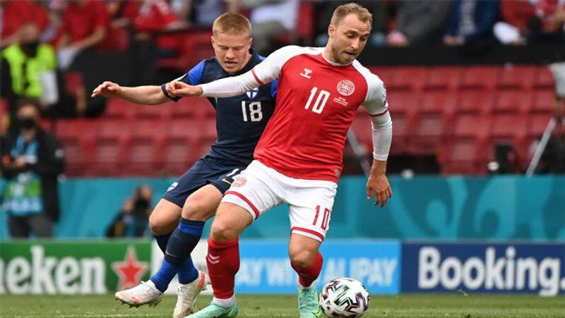 UEFA EURO 2020 Denmark looking win for christian eriksen vs Belgium