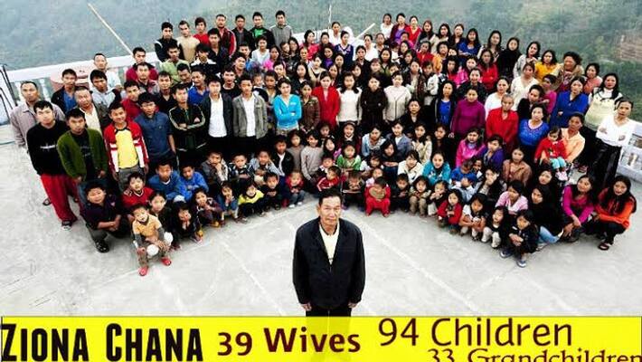 38 wives 89 kids world largest family man Mizoram Ziona Chana dies at 76 ckm 38 wives 89 kids world largest family man Mizoram Ziona Chana dies at 76 ckm