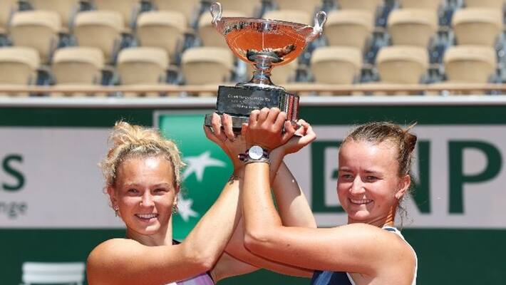 Krejcikova Siniakova Partnership won Frech Open Doubles Krejcikova Siniakova Partnership won Frech Open Doubles