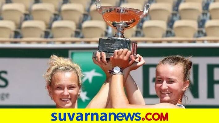French Open Czech Krejcikova adds womens doubles to singles title at Roland Garros kvn French Open Czech Krejcikova adds womens doubles to singles title at Roland Garros kvn
