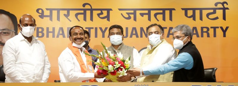 బిజెపిలోకి ఈటల రాజేందర్ చేరిక కార్యక్రమం