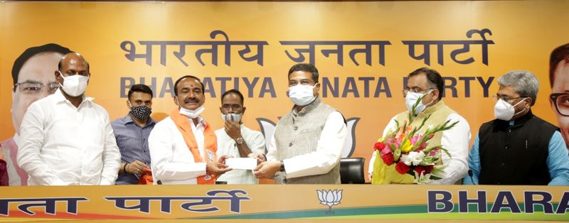 బిజెపిలోకి ఈటల రాజేందర్ చేరిక కార్యక్రమం