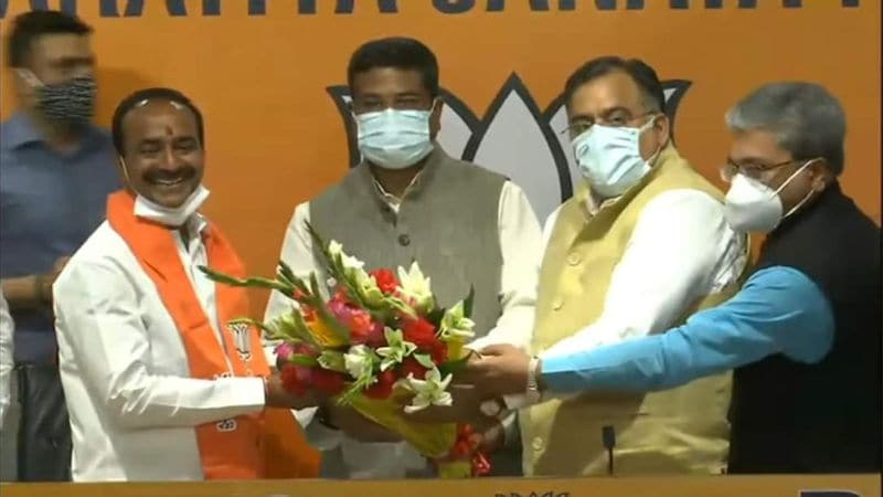 బిజెపిలోకి ఈటల రాజేందర్ చేరిక కార్యక్రమం