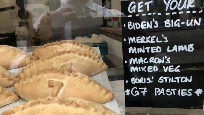 Bidens Big Un to Merkels Minted Lamb G7 pasties Bidens Big Un to Merkels Minted Lamb G7 pasties