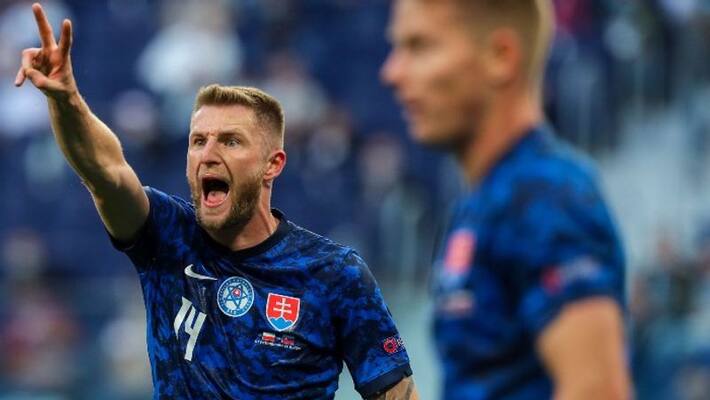 Slovakia won over Poland in Euro Cup group E Slovakia won over Poland in Euro Cup group E