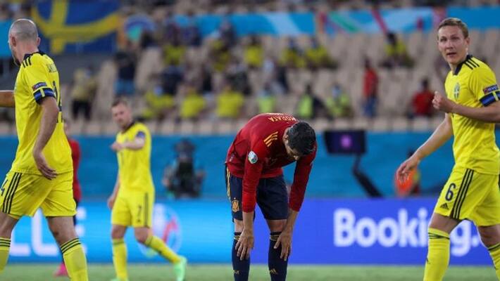 Spain drew with Sweden in first match of Euro cup Group E Spain drew with Sweden in first match of Euro cup Group E