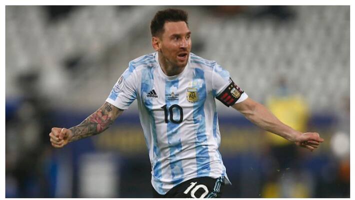Messi scored great goal from free kick, But Argentina draw 1-1 with Chile at Copa America 2021 spb Messi scored great goal from free kick, But Argentina draw 1-1 with Chile at Copa America 2021 spb