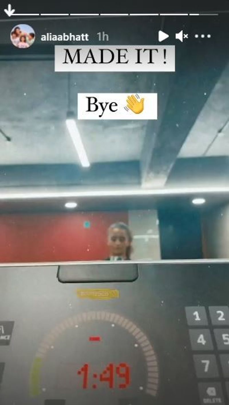 After sharing these hilarious chronicles, she signed it off by saying that she made it to working out for the day. On the work front Alia Bhatt will be seen in RRR, Gangubai Kathiawadi, Brahmastra.