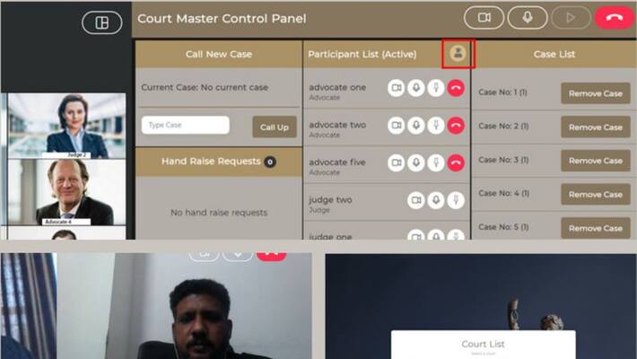 Kerala High Court Starts VC Hearing With VConsol Kerala High Court Starts VC Hearing With VConsol