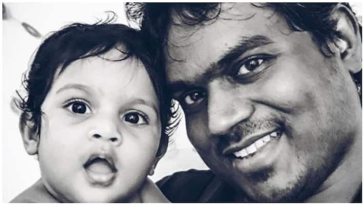 yuvan shankar raja latest video with daughter goes viral yuvan shankar raja latest video with daughter goes viral