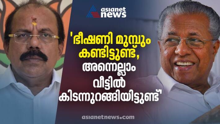 CM Pinarayi Vijayan reply to BJP leader AN Radhakrishnan speech CM Pinarayi Vijayan reply to BJP leader AN Radhakrishnan speech