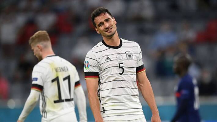 UEFA EURO 2021 Watch Germany centre back Mats Hummels own goal UEFA EURO 2021 Watch Germany centre back Mats Hummels own goal