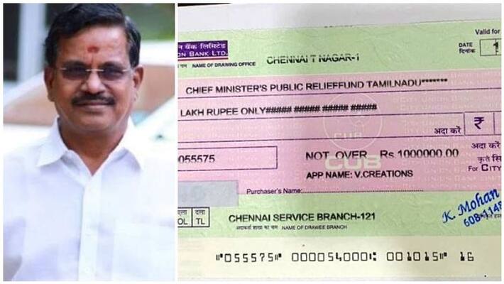 producer thanu give 10 lakhs for chief minister corona relief fund producer thanu give 10 lakhs for chief minister corona relief fund