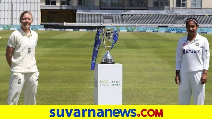 Womens Test Cricket England Won the toss elected to Bat First Against India in Bristol kvn Womens Test Cricket England Won the toss elected to Bat First Against India in Bristol kvn