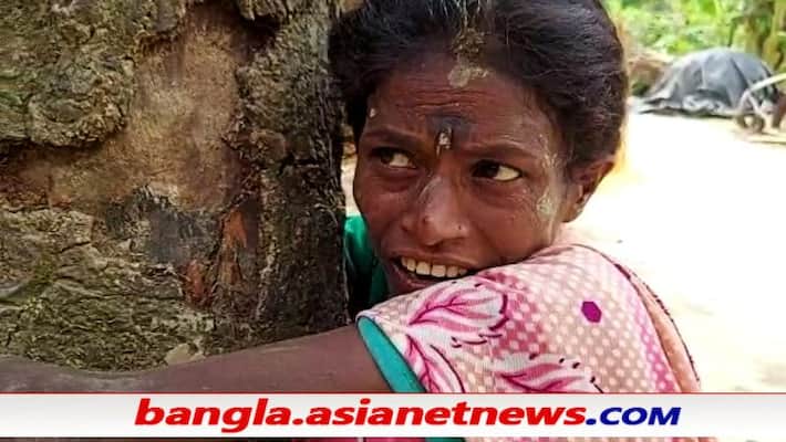 Malda Police rescues an adivasi woman, who was chained to a tree ALB Malda Police rescues an adivasi woman, who was chained to a tree ALB